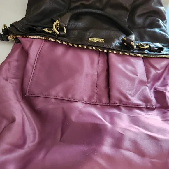 Euc Coach Madison Brown Leather Shoulder Bag Purse - Picture 14 of 15